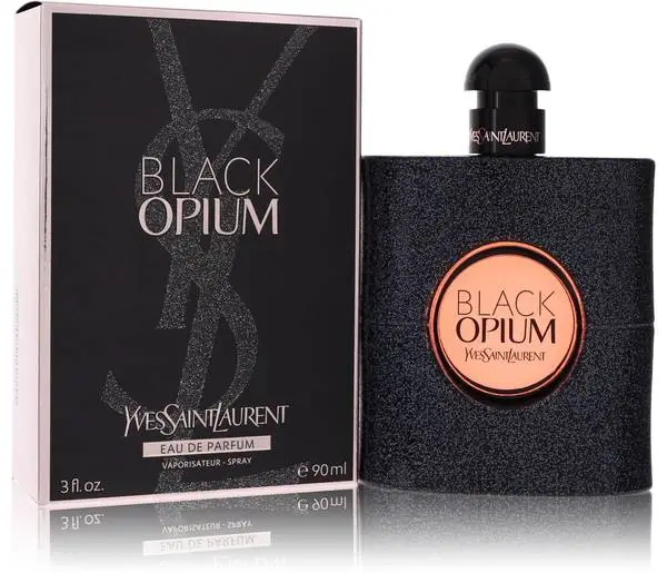 راهنمای انتخاب عطرهای با کیفیت بالا: ۹ عطر زنانه و مردانه باکیفیت 3 عطر بلک اوپیوم در کنار جعبه