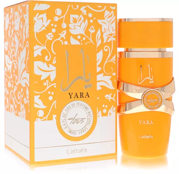 عطر ادکلن لطافه یارا توس (زرد) | Lattafa Perfumes Yara Tous با رایحه میوه‌ای نارگیل و انبه برای بانوان