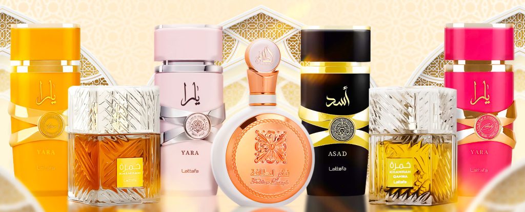 بهترین عطرهای لطافه (Lattafa) شامل Asad، Yara، Fakhar و Khamrah